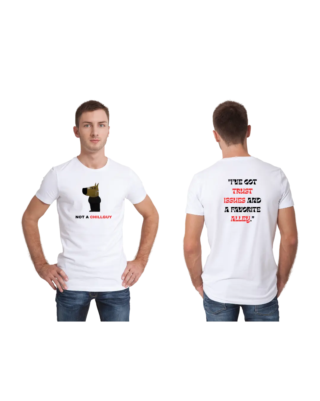 Not A Chill Guy – Meme Edition Tee Westteez