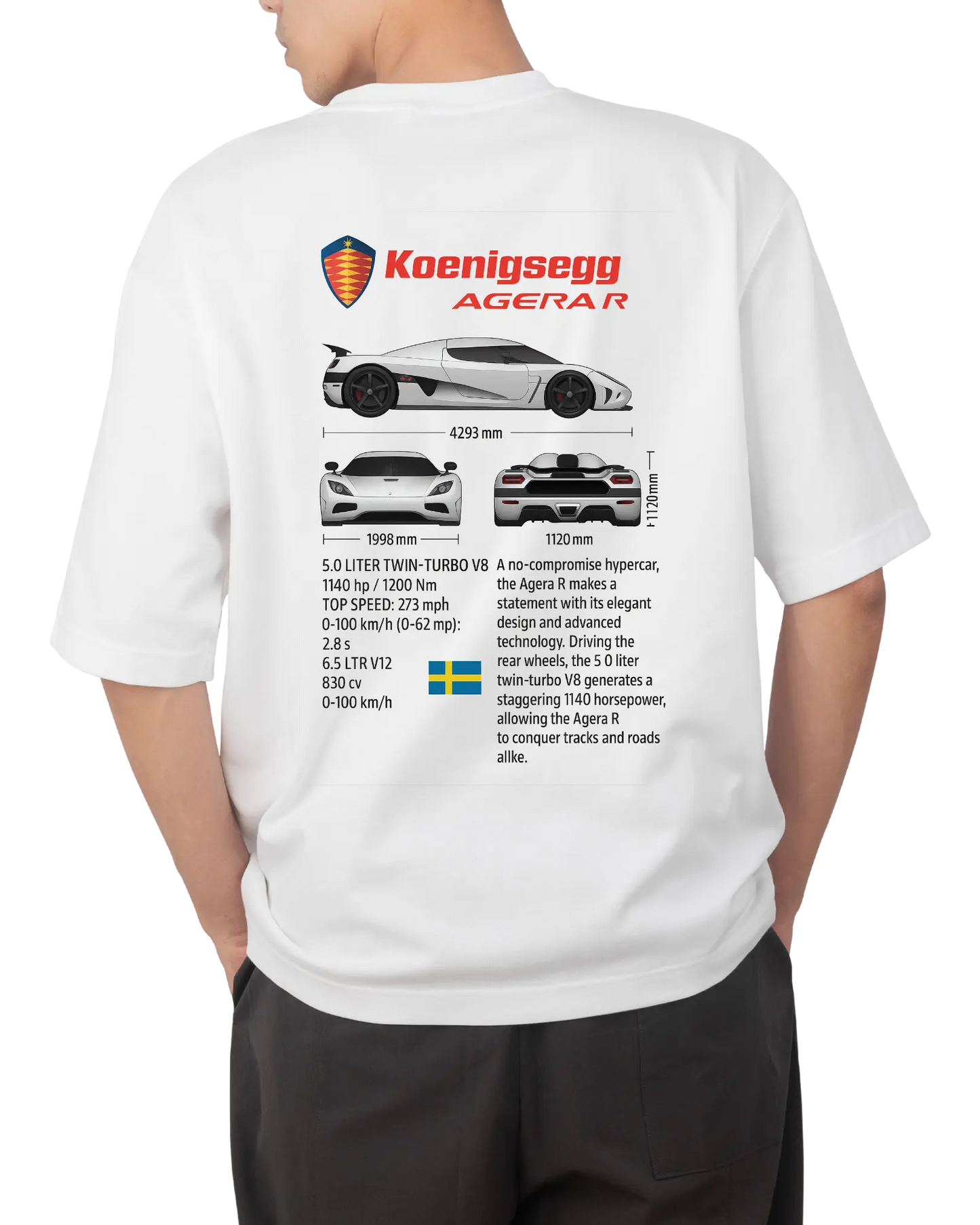 Koenigsegg Agera R Tee – Most Wanted Car Westteez
