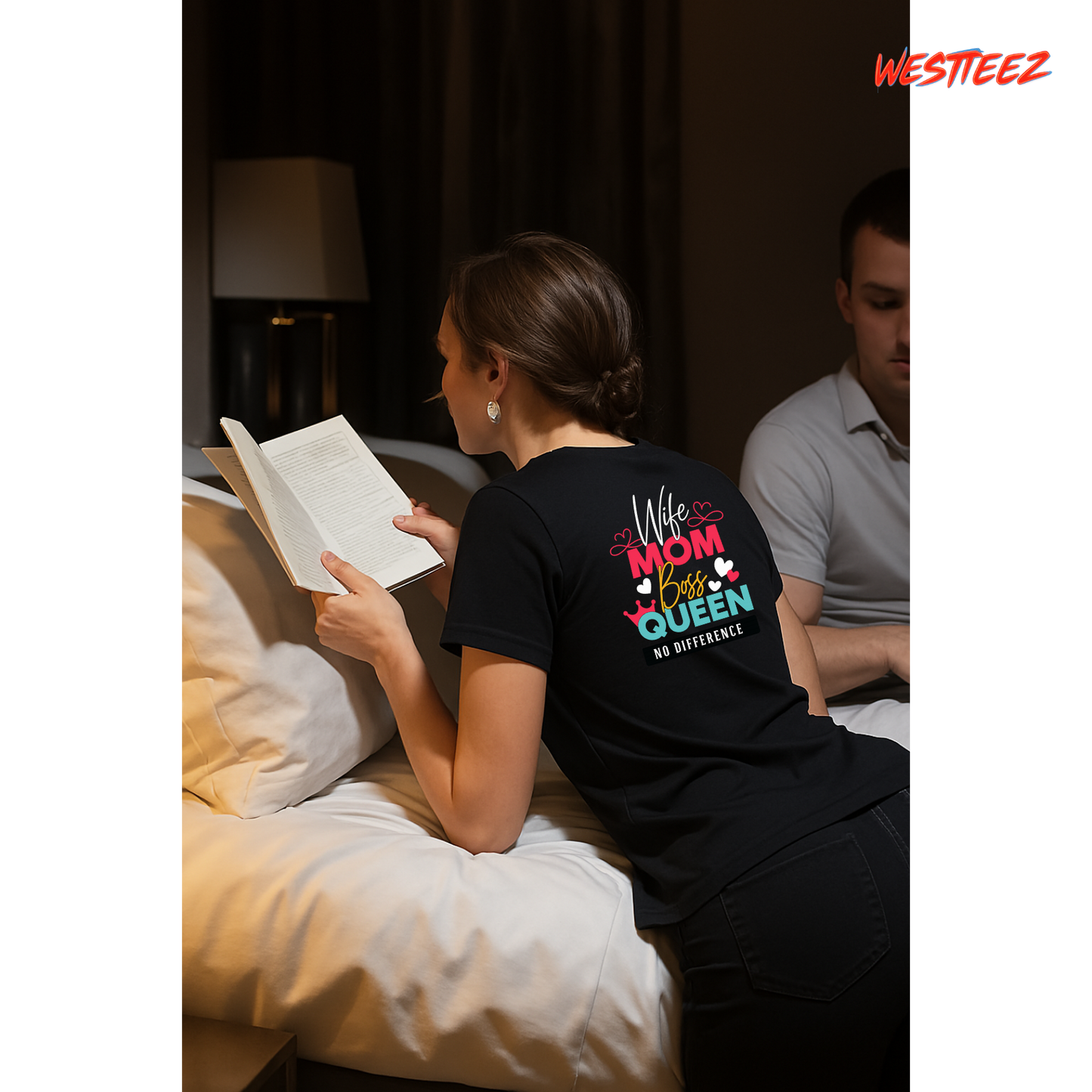 WIFE MOM BOSS QUEEN Tee My Store
