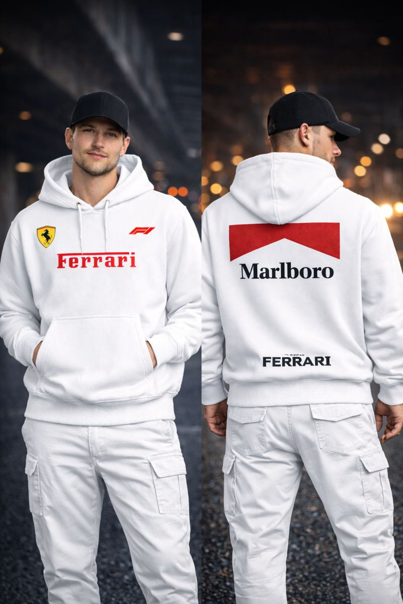 Ferrari x Marlboro Racing Hoodie My Store