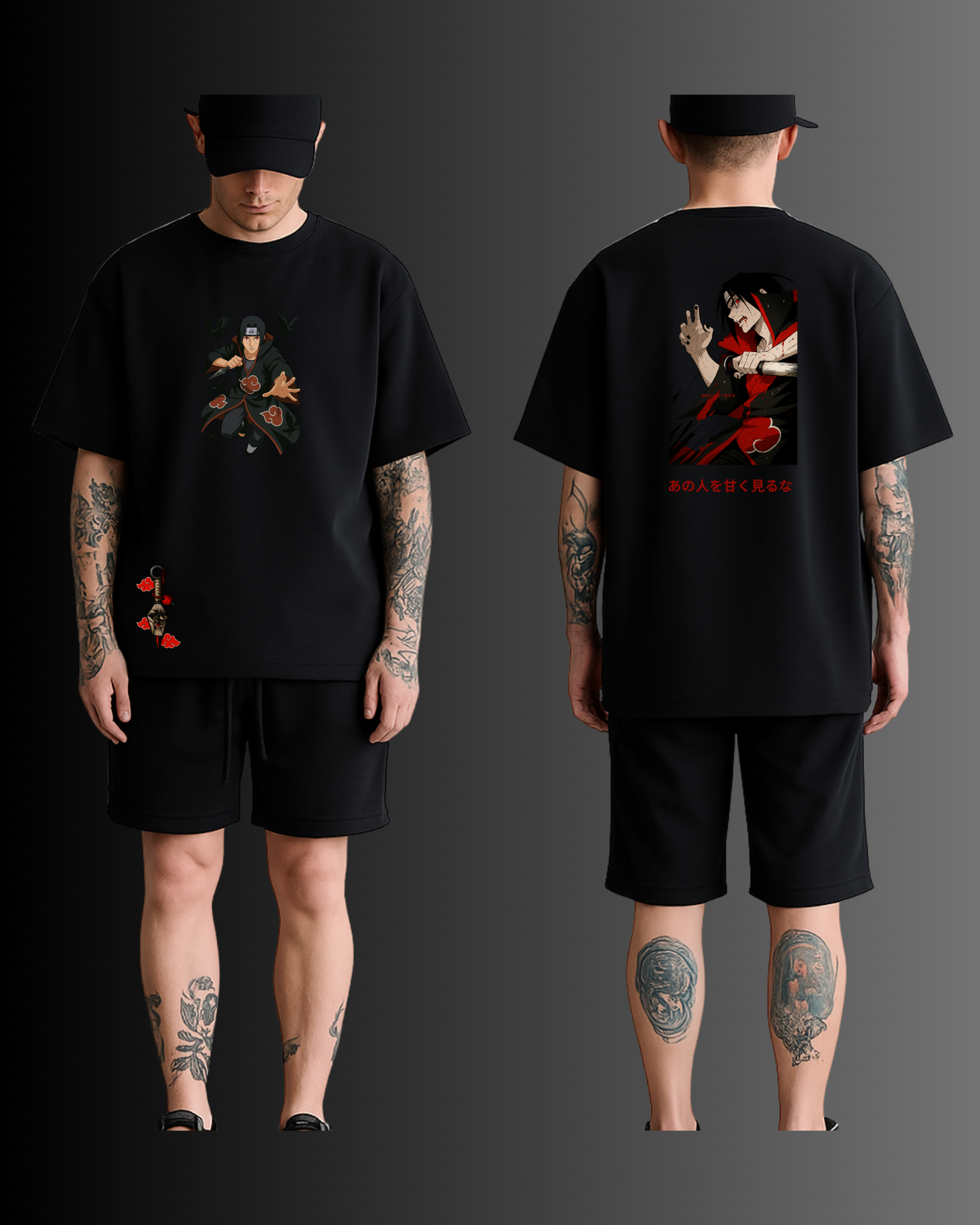 Itachi Graphic Tee – Shadows of the Leaf Westteez