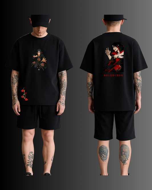 Itachi Graphic Tee – Shadows of the Leaf Westteez
