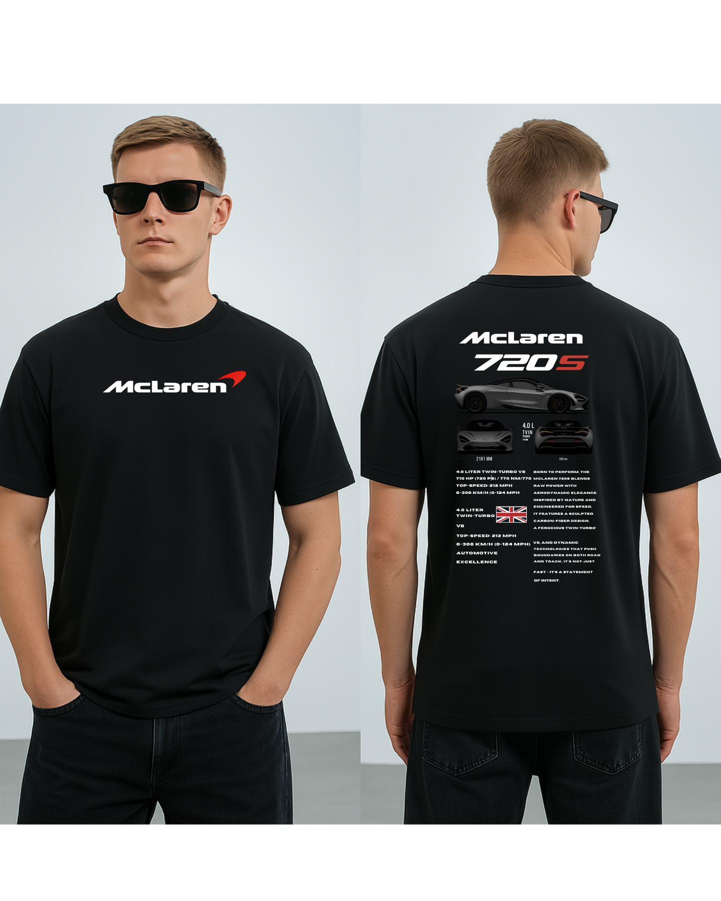 McLaren Graphic Tee – Most Wanted Machine Westteez