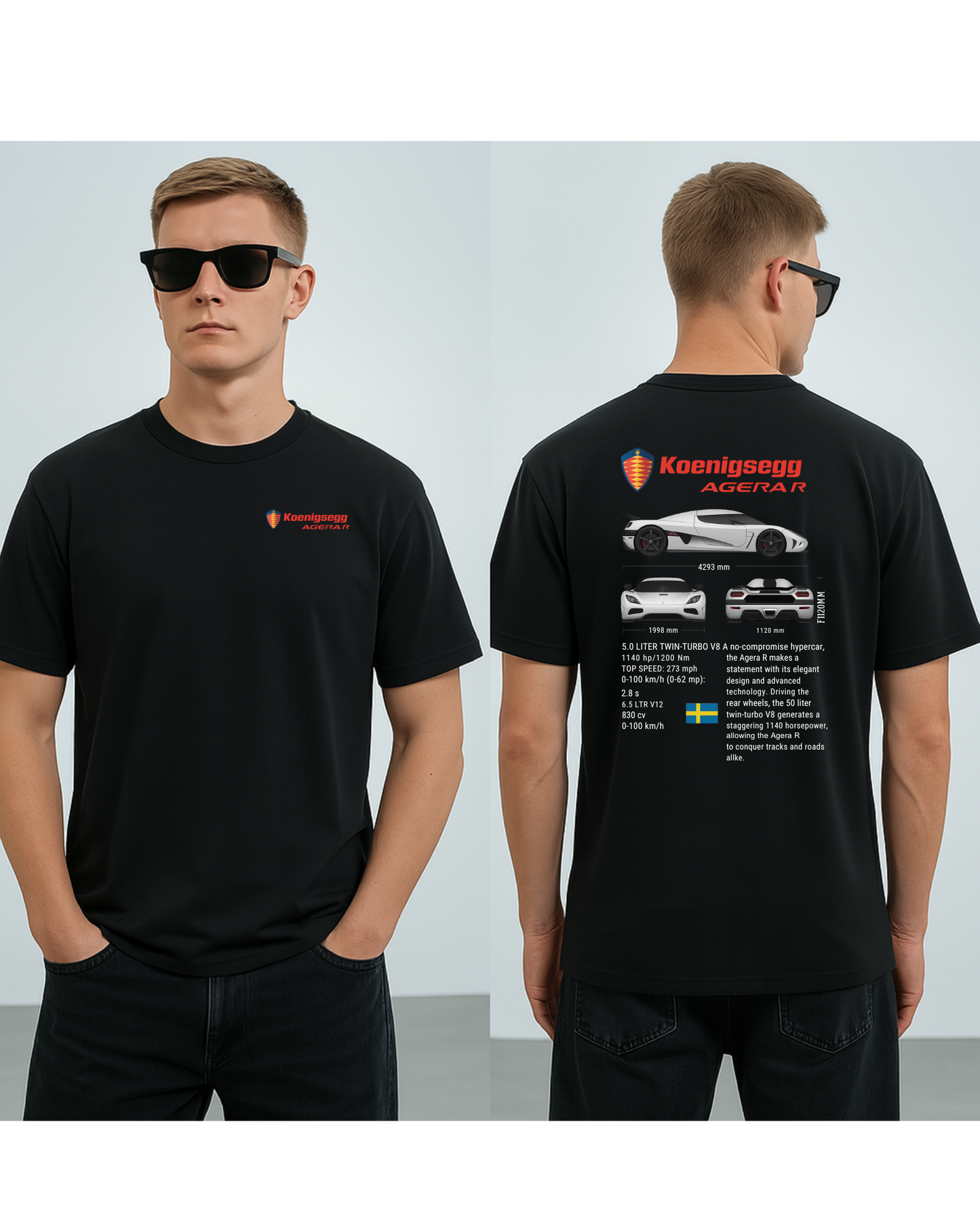 Koenigsegg Agera R Tee – Most Wanted Car Westteez