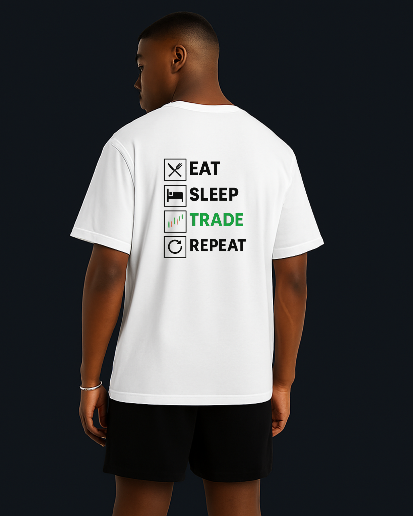 Trader's Life Tee – The Market Never Rests My Store