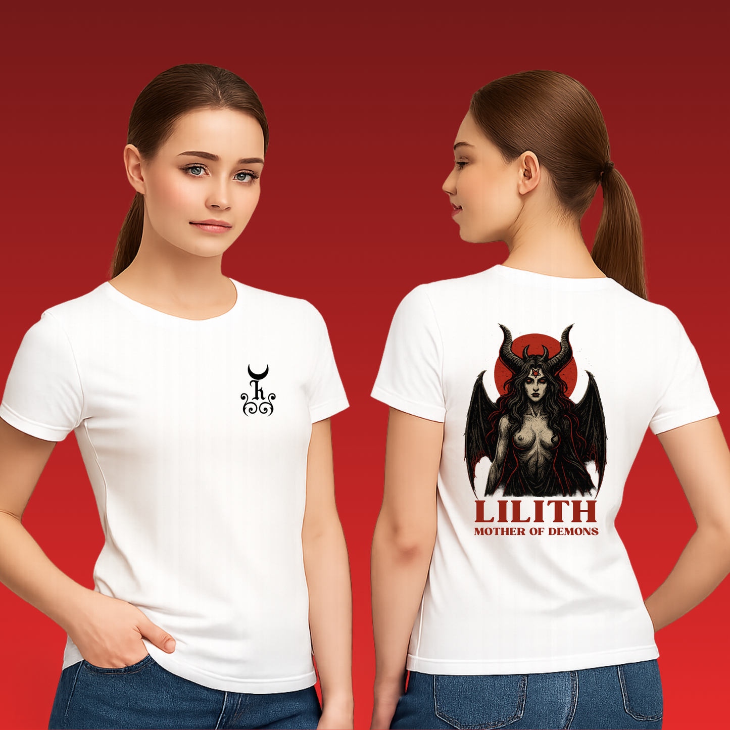Lilith Mythology Graphic T-Shirt My Store