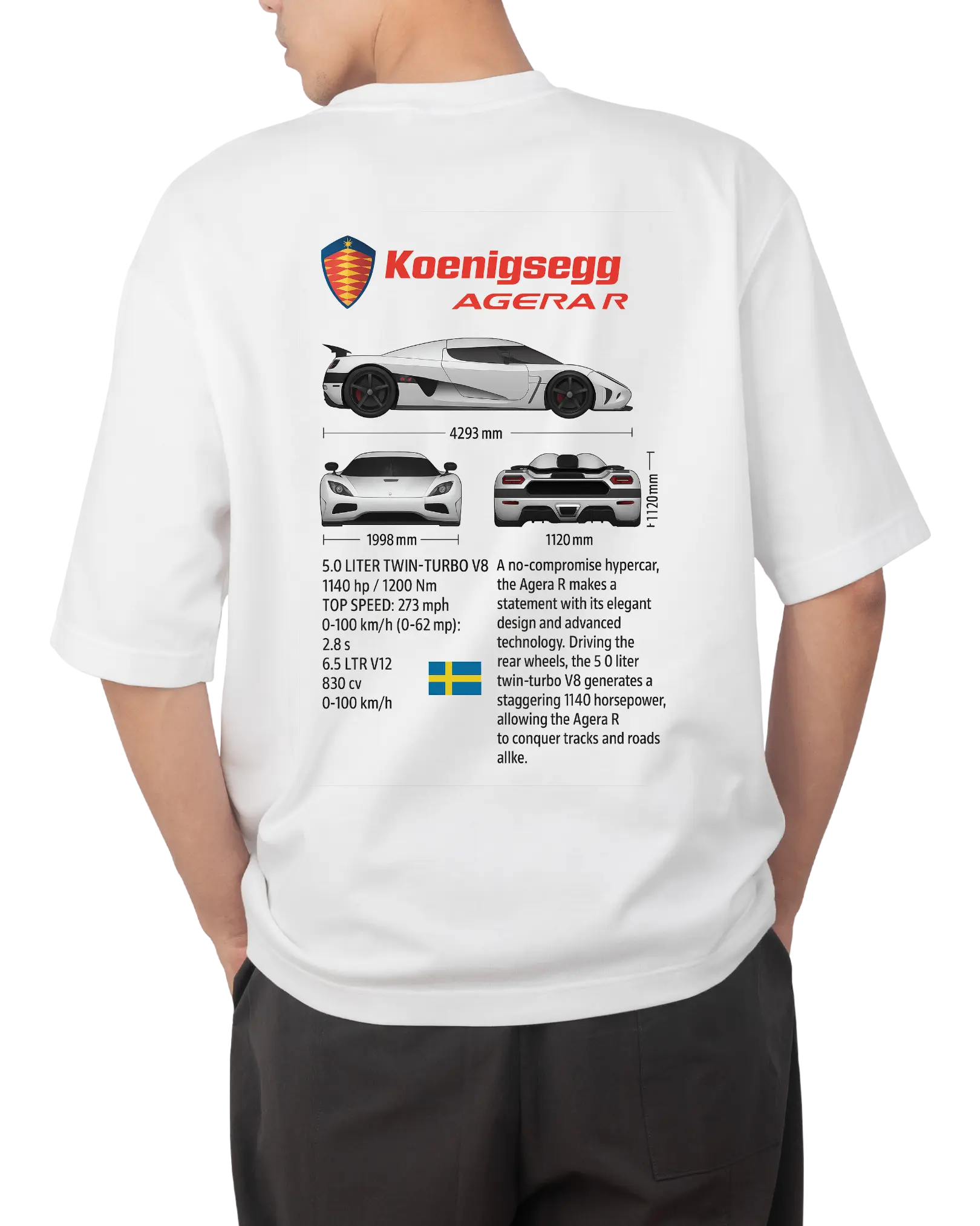 Koenigsegg Agera R Tee – Most Wanted Car Westteez