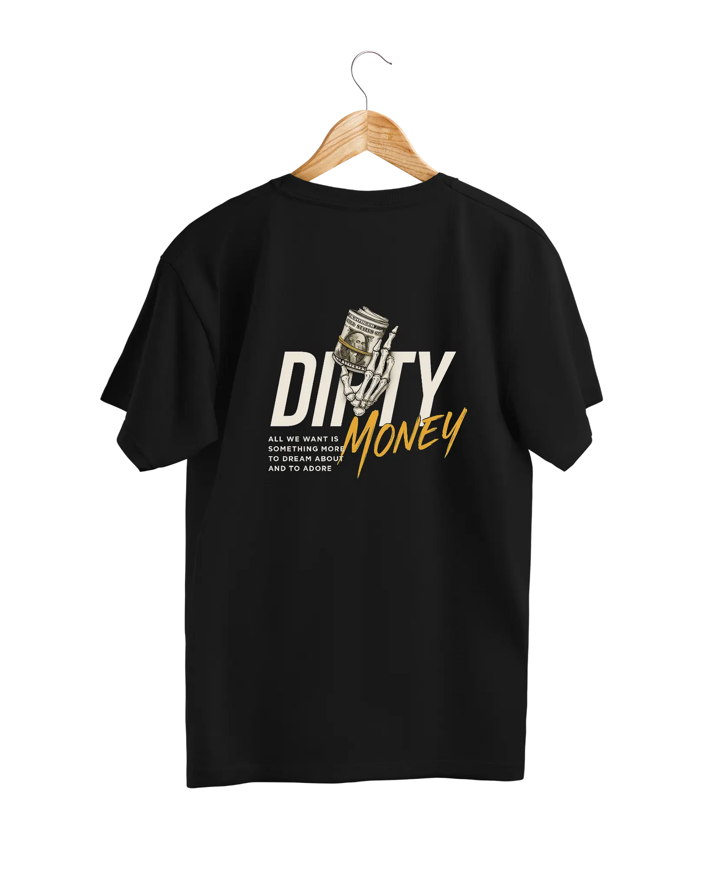 Dirty Money Tee – Paid in Shadows Westteez