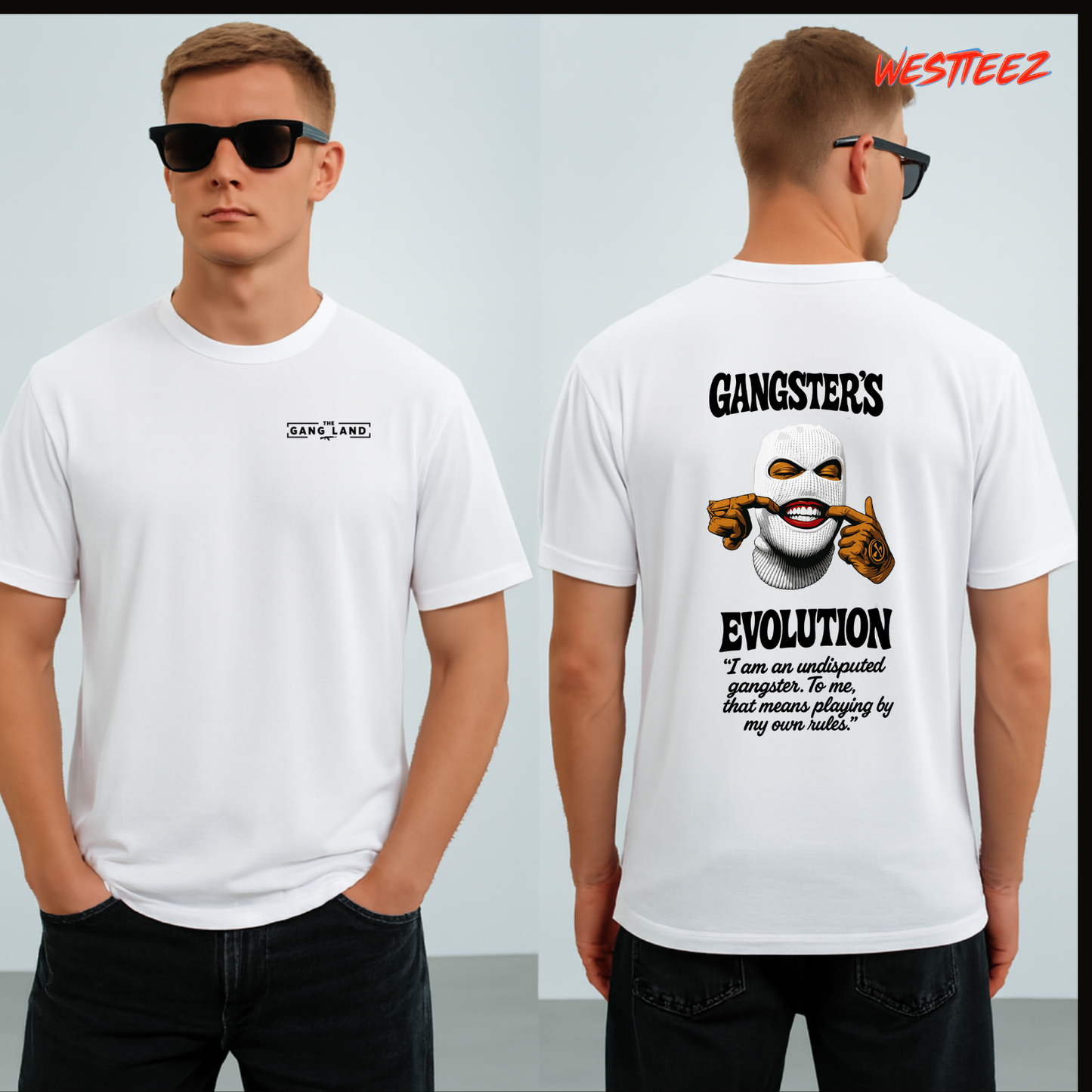 Gangster’s Evolution® |Streetwear Tee Westteez