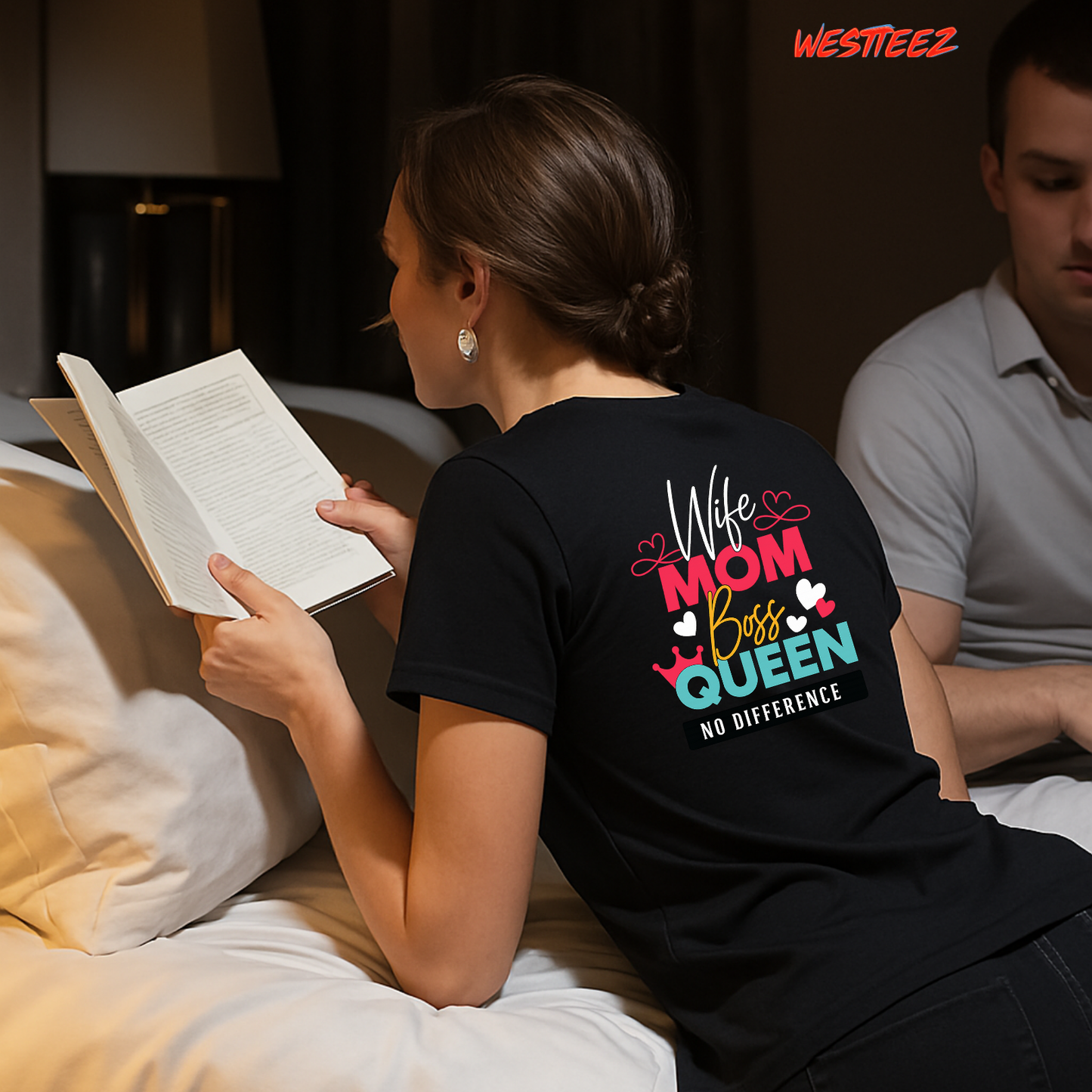 WIFE MOM BOSS QUEEN Tee My Store