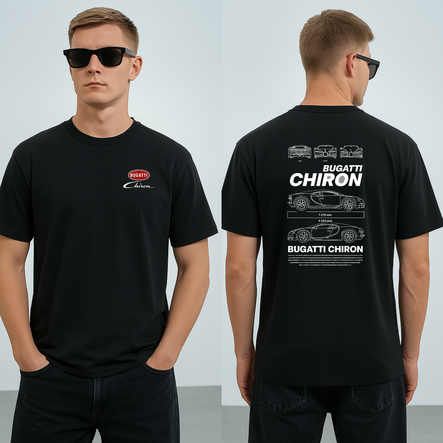 Westtez x Bugatti Chiron Tee – Black Edition Westteez