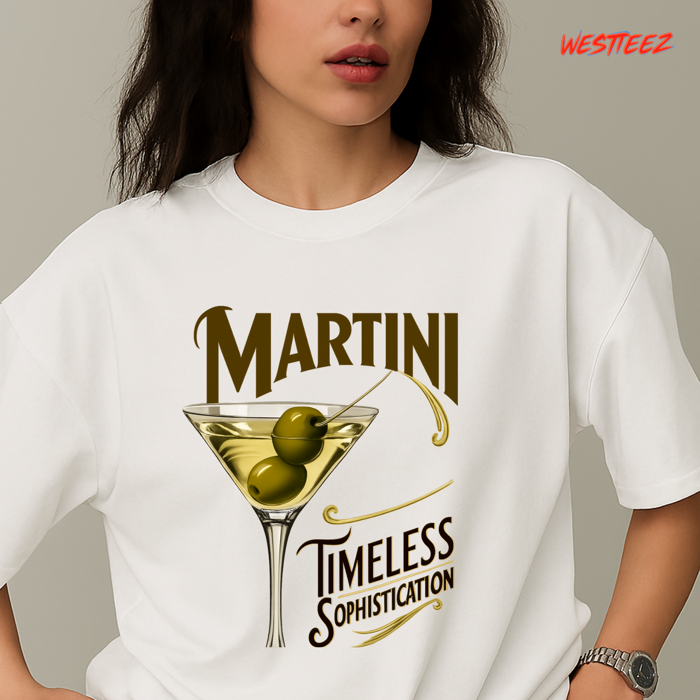 Martini “Timeless Sophistication” Tee Westteez