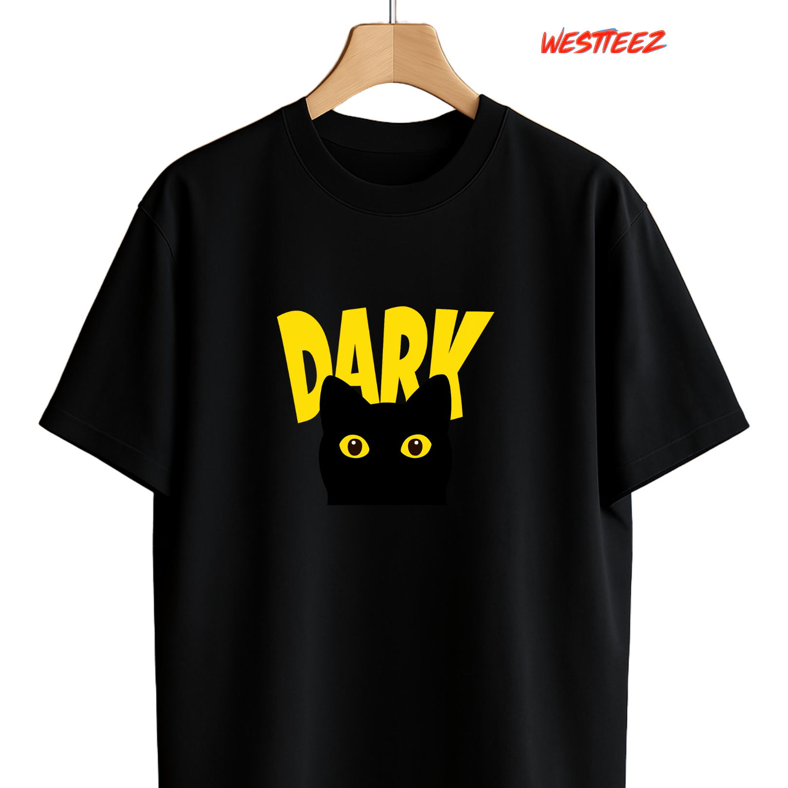 "DARK" CAT EYES TEE – BLACKOUT EDITION My Store