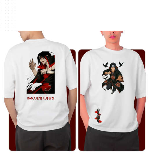 Itachi Graphic Tee – Shadows of the Leaf Westteez