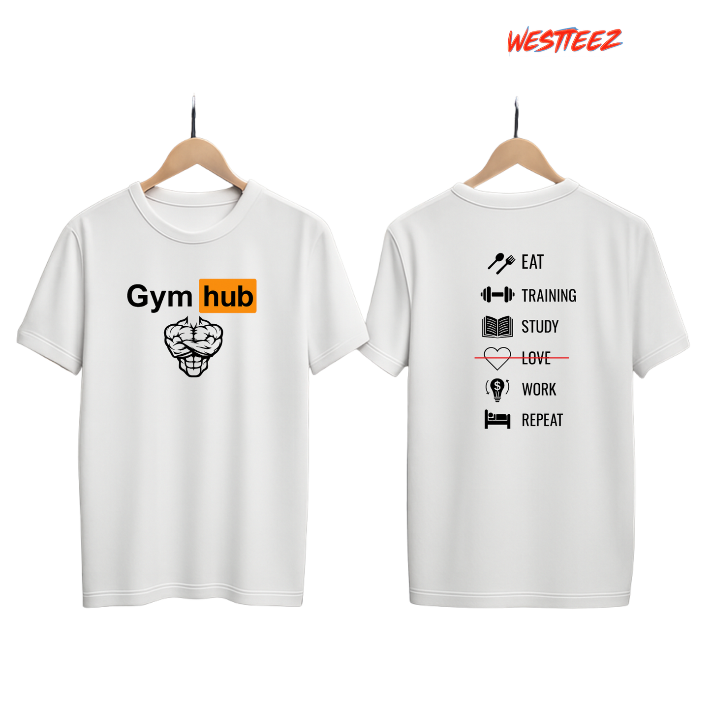 “GYM HUB // DAILY ROUTINE” - Tee My Store