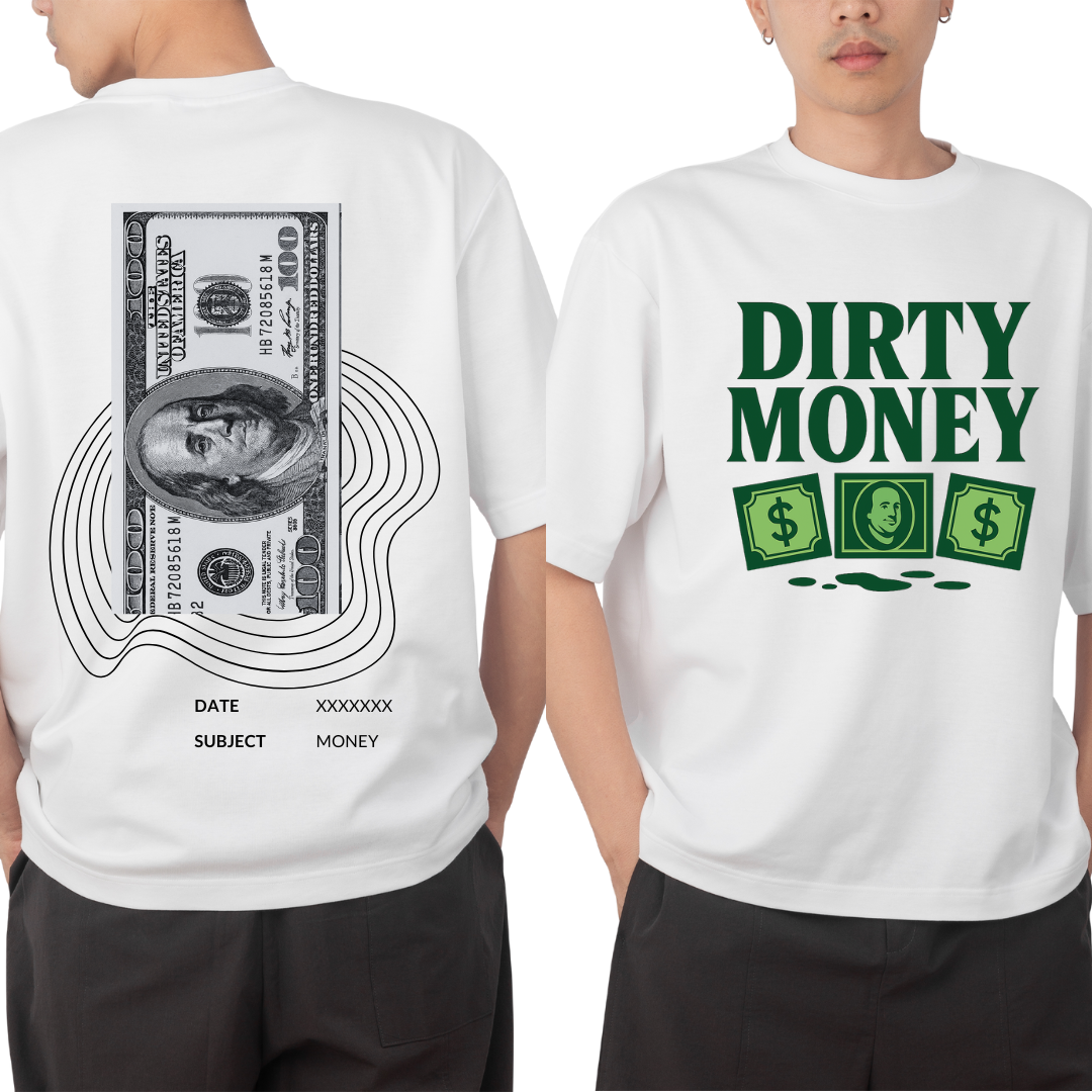 Dirty Money Double-Sided T-Shirt Westteez