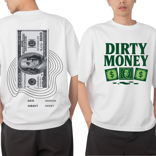 Dirty Money Double-Sided T-Shirt Westteez