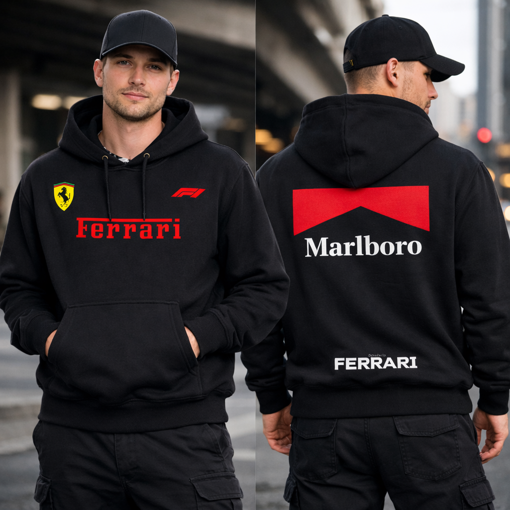 Ferrari x Marlboro Racing Hoodie My Store