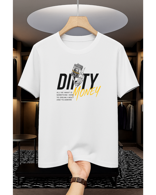 Dirty Money Tee – Paid in Shadows Westteez