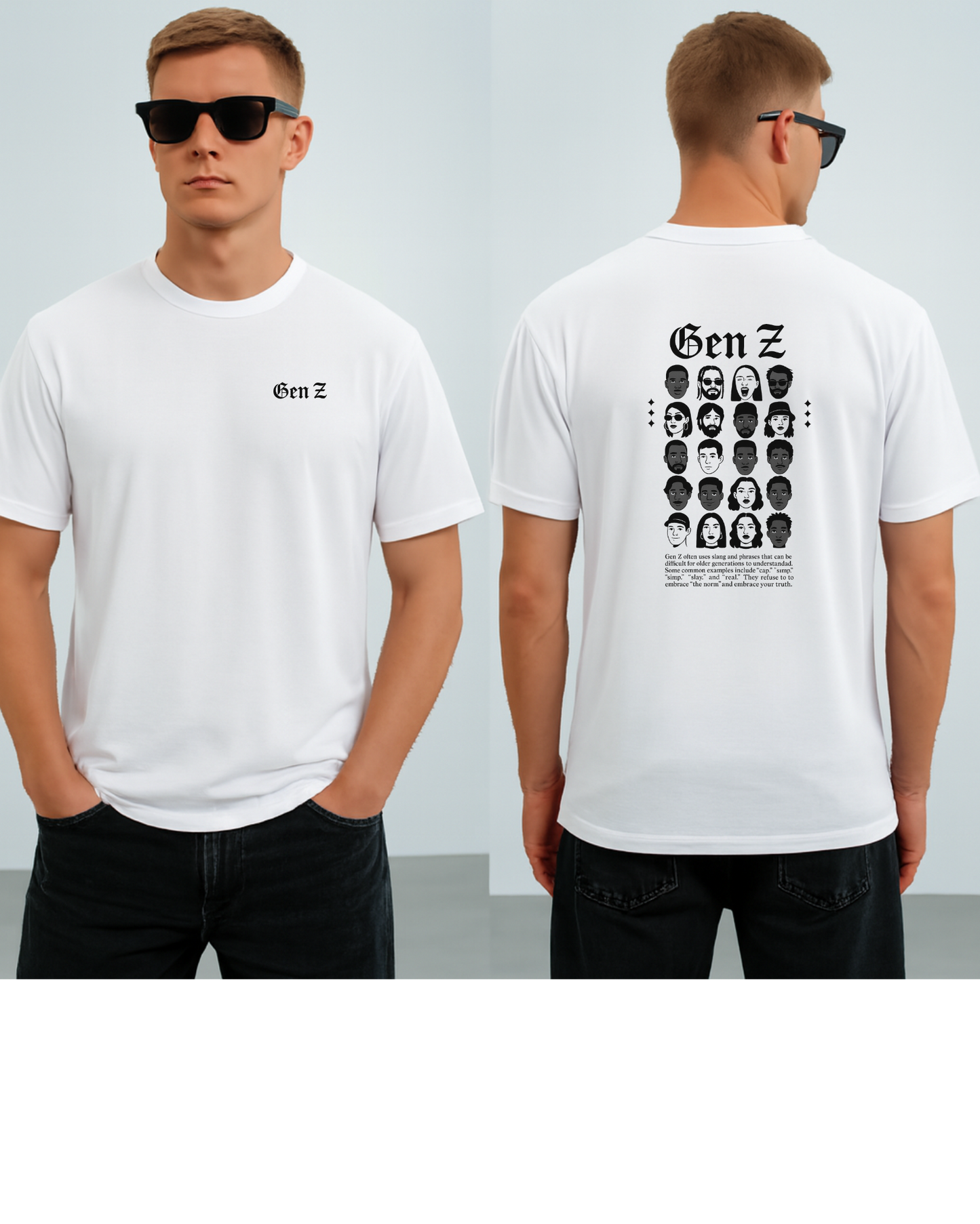 Gen Z Icons Unisex T-Shirt Westteez