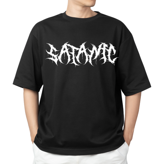 "Satanic Angel" Oversized Tee Westteez